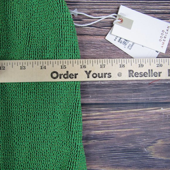 Good American NEW Always Fits Sculpt One Piece Swimsuit Green 4XL/5XL - Picture 6 of 10